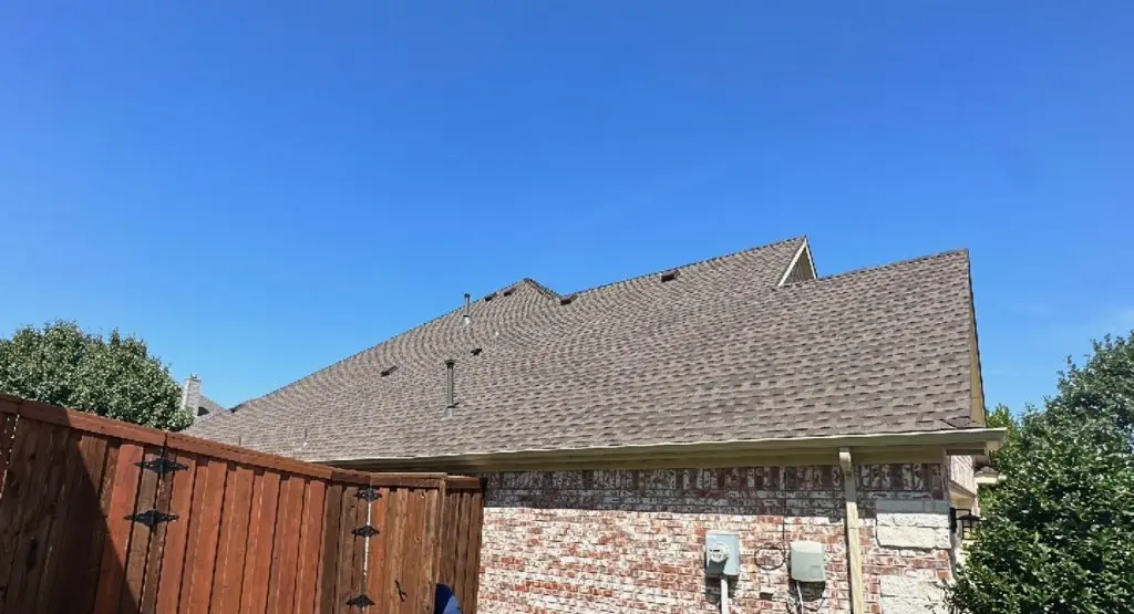 Completed roof replacement project in Capitol View